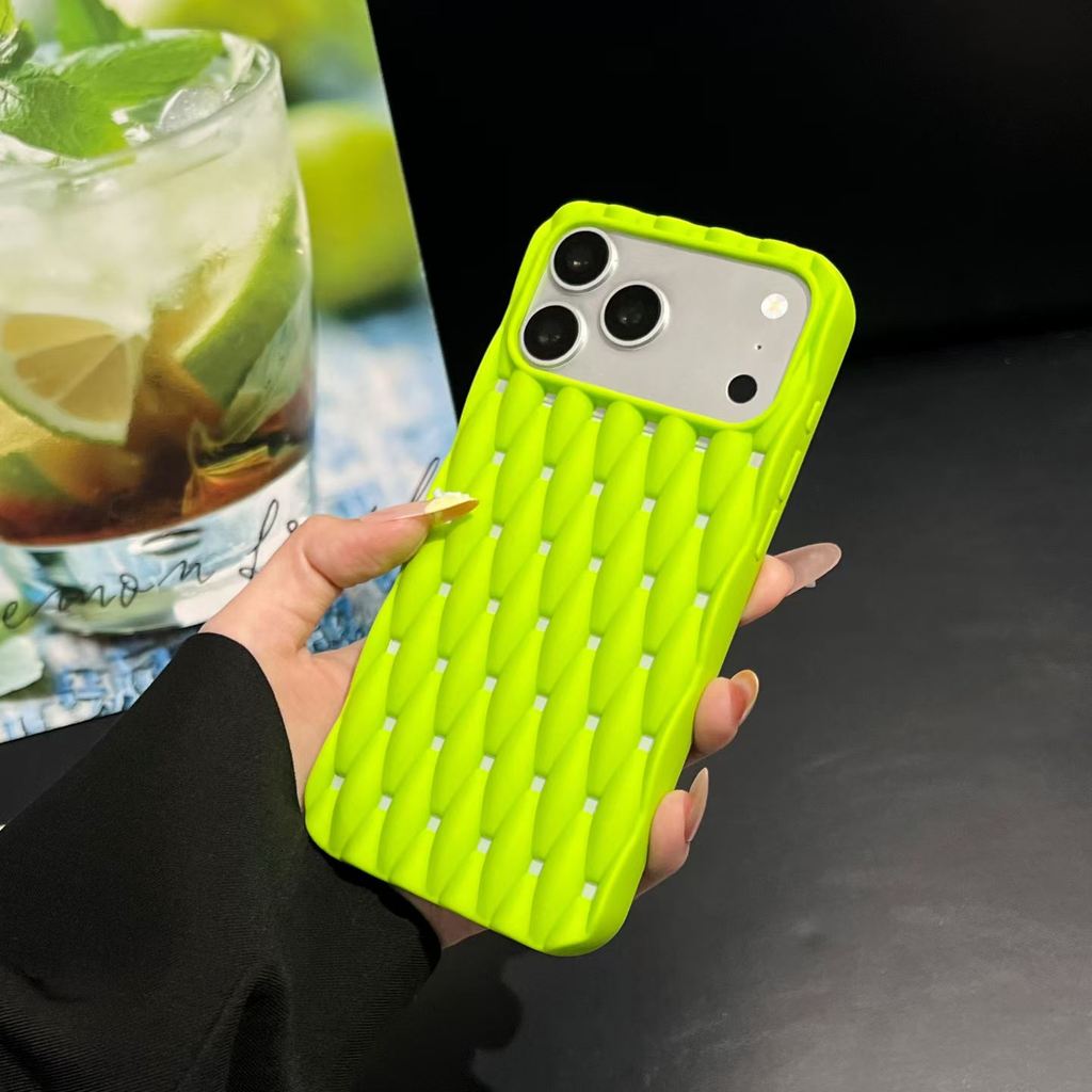 Heat Dissipation Mesh Breathable Case - 15 16 17 Pro Max için
