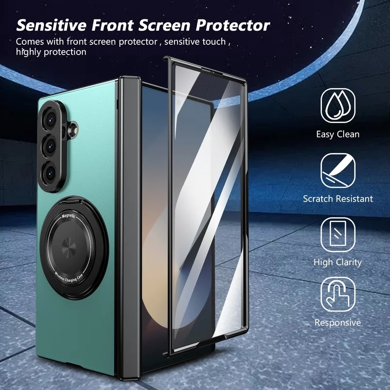 Screen Protectors - Lüks 360 ° Döner Standlı Telefon