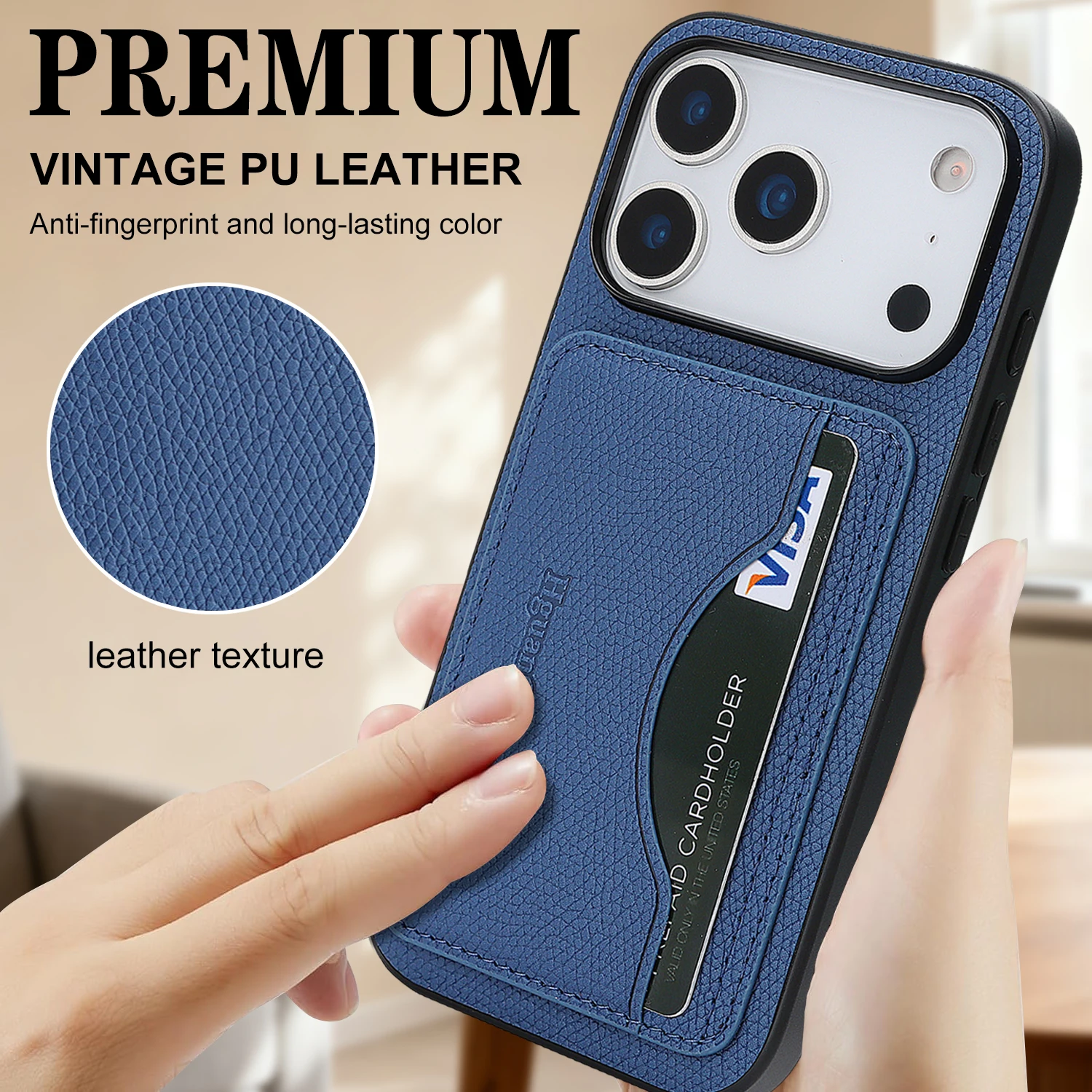 Deri Kılıf Kart Çantası, Katla - Leather Wallet Card Holder Phone Cover incelemesi ve fiyatı