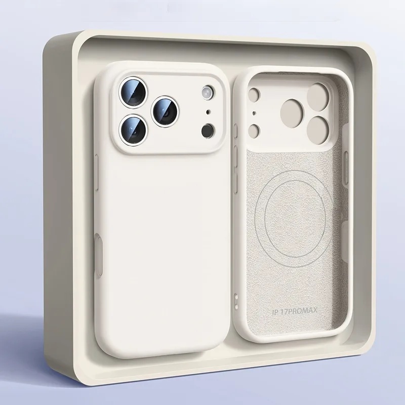 iPhone 17 16 15 14 13 Pro Max  - Liquid Silicone Magnetic Phone Case incelemesi ve fiyatı