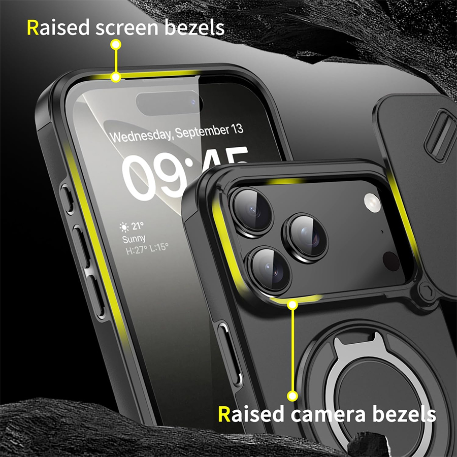 Kaydırılabilir Kamera Lens Kap - Heavy Duty 360 Full Body Protective Case incelemesi ve fiyatı