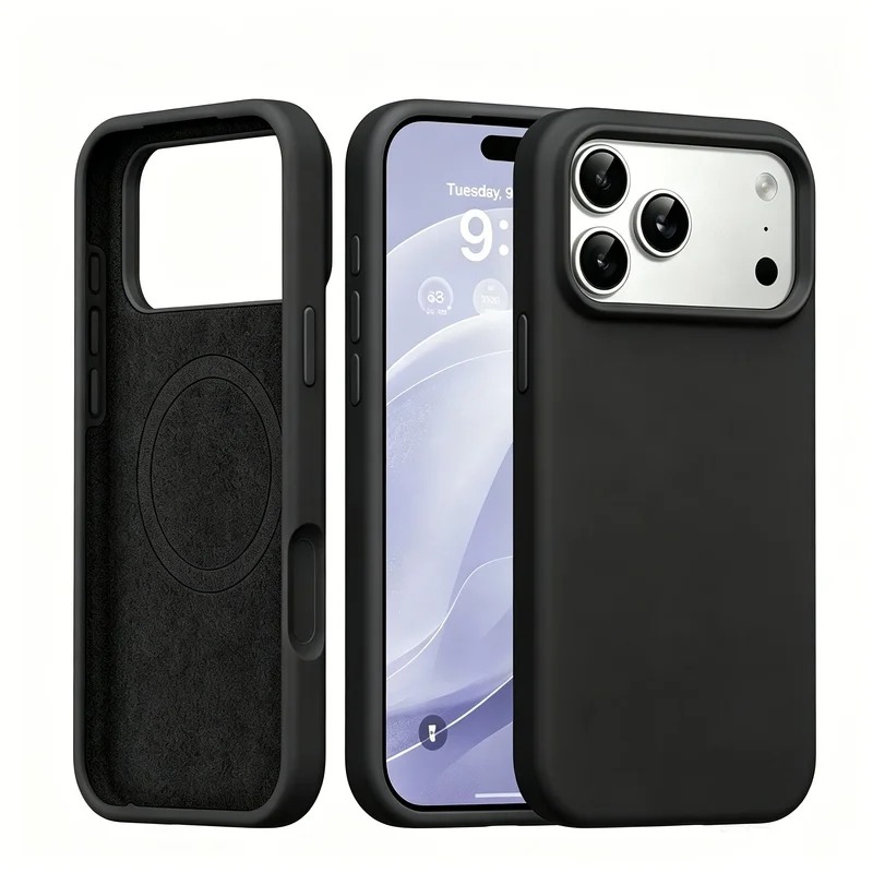 iPhone 18, 17 Pro, 17 Pro Max, - Liquid Silicone Magnetic Phone Case incelemesi ve fiyatı
