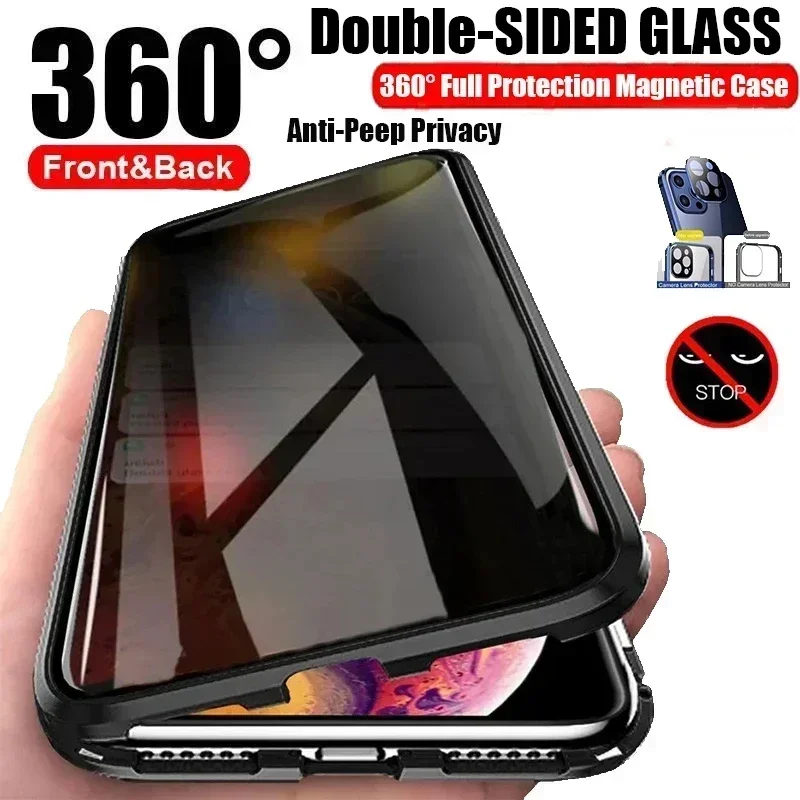 OPPO A5X A3x A5i A6 A5 A3 Pro  - Anti Spy Privacy Glass Case incelemesi ve fiyatı