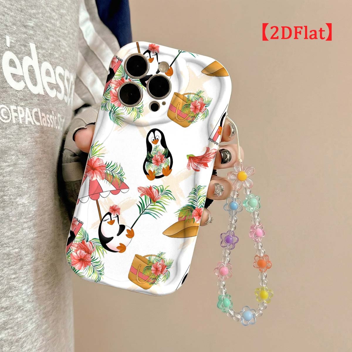 Şirin Penguen Desenli iPhone 1 - Cute Cartoon Wrist Strap Silicone Case incelemesi ve fiyatı